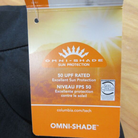 COLUMBIA Marina Bay Black Skort Sz M Pull On Omni Shade Stretch Skirt Short NWT - Picture 6 of 13